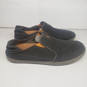 Olukai Nohea Slip On Mens Sneakers Grey Size US 10M 2017 #10188-4242